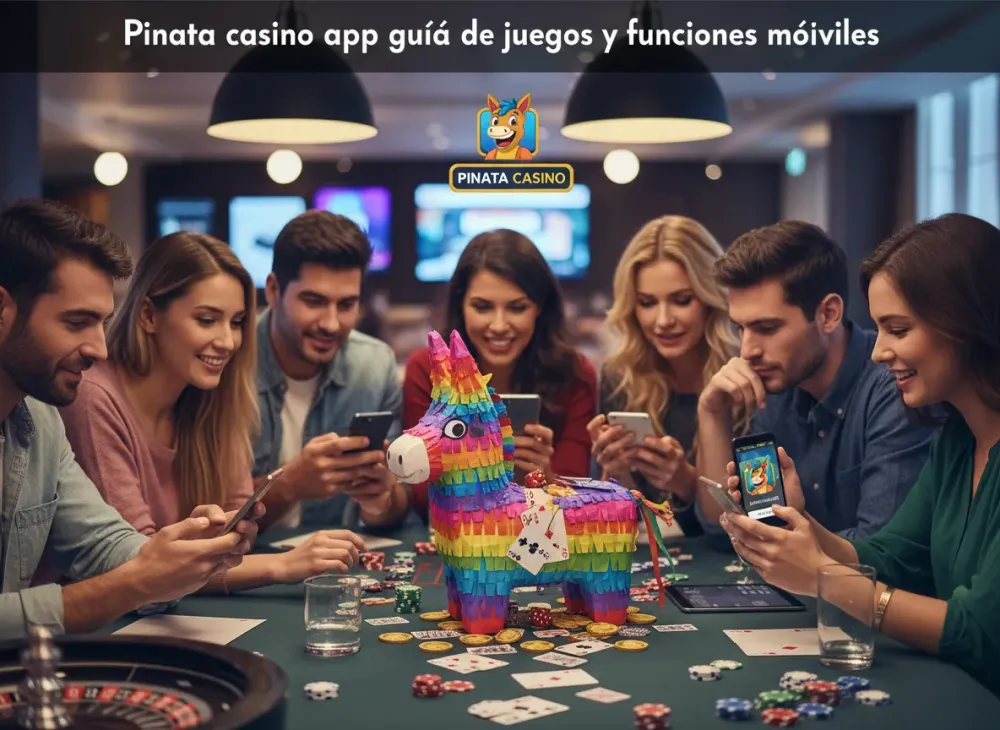 Pinata casino app guía de juegos y funciones móviles