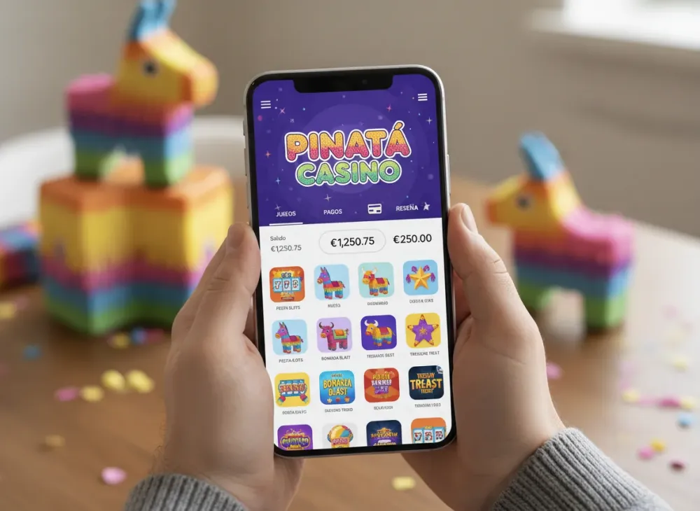 Pinata casino reseña y análisis de juegos y pagos